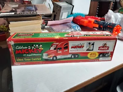 Coca Cola Mickey Mouse 04 Truck Tour Carrier75 InspEARations W/Mickey Statue  J5 • $17.19