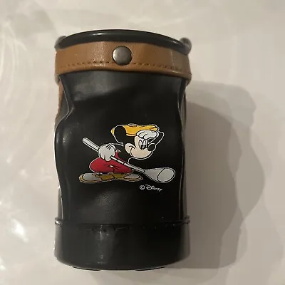 Disney Golf Mickey Mouse “Looking For Ball”  Mini Golf Bag Tee/ Pencil/ Holders • $17.99