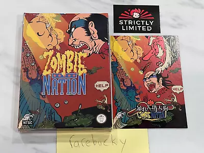 Zombie Nation (Nintendo NES) NEW SEALED W/CARD SUPER RARE SLG NTSC VERSION! • $89.99