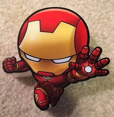 Marvel Mini Iron Man LED Night Light 3D Wall Decor 3DLightFX 4  Tall Superhero • $8.45