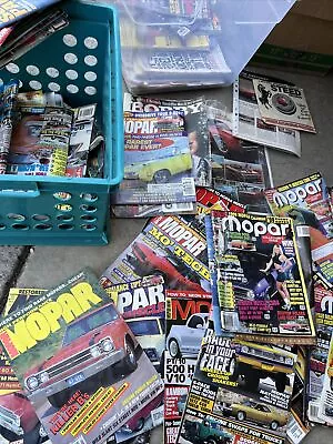 Lots Of 50+ Mopar  Muscle Magazines Pictures Detailed • $99.99