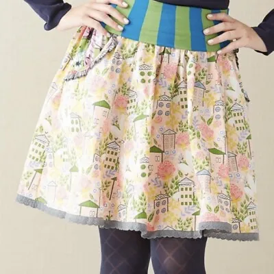 Matilda Jane Homeward Bound Circle Skirt Size Medium • $13