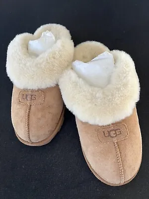 Women’s UGG  Coquette Slide Slippers Size 9 Chestnut  Worn Inside Home Only • $68