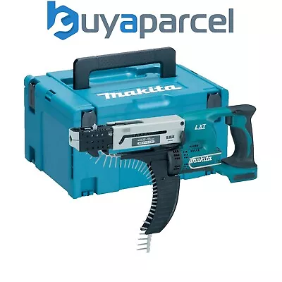 Makita DFR550Z 18v LXT Auto Feed Drywall Collated Screwdriver Bare + Makpac Case • £233.99