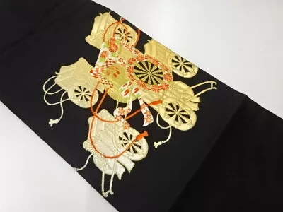 6987353: Japanese Kimono / Vintage Nagoya Obi / Woven Carriage • $72.80