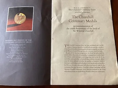 £625 • Buy Churchill Centenary Collection - 24 Solid Silver Gilt Coins - John Pinches 1974