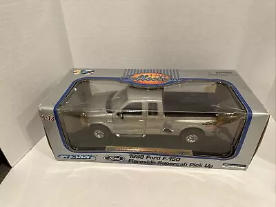 1/18 1999 Welly Ford  Z71 Extended Cab Pickup New SILVER DIECAST • $78.99