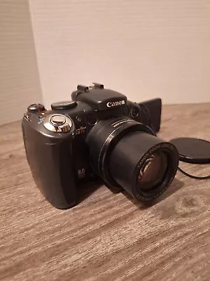Canon Power Shot S5 IS Digital Camera Black • $49.99