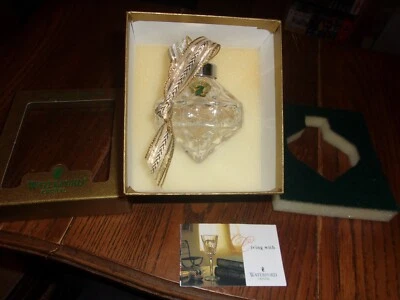 $25 • Buy Waterford Crystal 1997 Annual Ball Ornament 6th Edition - Original Box 