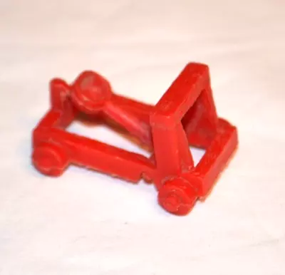 Vintage 1950's Ideal 1.5  Red Catapult Castle Knights Prince Valiant Playset • $9.95