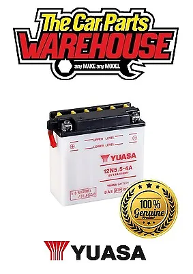 12N5.5-4A Genuine Yuasa Motorcycle ATV Quad Buggy Battery X Without Acid X • £34.95