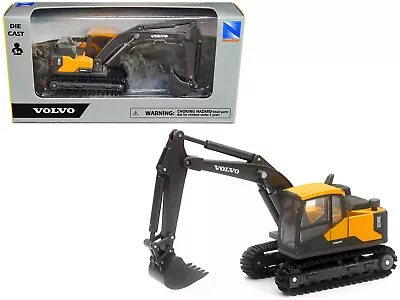 Volvo EC140E Track-Type Excavator Yellow Diecast Model New Ray • $20.05