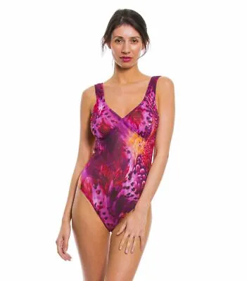 Kiniki Amalfi Purple Tan Through Support Top Swimsuit • £36.95