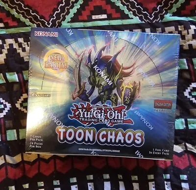 Yugioh Toon Chaos Booster Box 24 Packs - New & Sealed 1st Edition  • £209.99