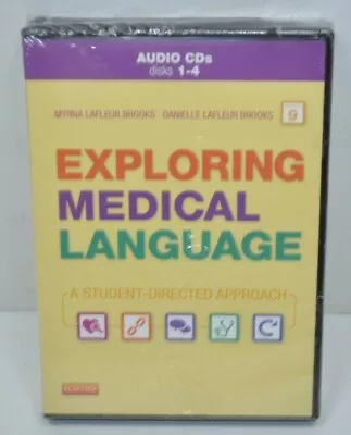 Audio CDs For Exploring Medical Language By Myrna LaFleur Brooks - SEALED • $13.99