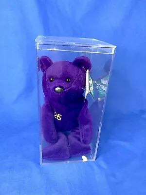 1998 Salvino's Bamm Beano's Mark McGwire #25 Collectible Plush Teddy Bear & Case • $6.75