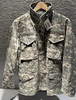 New - Military Parka All-Purpose Environmental Camouflage Small Reg Cotton/Nylon • $34.99