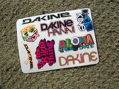 Vintage Dakine Sticker Surfboard Surfing Longboard Surfer Surf Lot Of 8 Stickers • $8