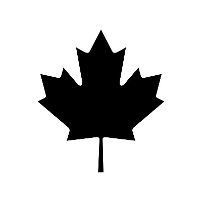 MAPLE LEAF Vinyl Decal Sticker - Canada Canadian Flag FREE SHIPPING • $4.99