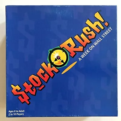 STOCK RUSH!: A Week On Wall Street 2004 Board Game  • $15