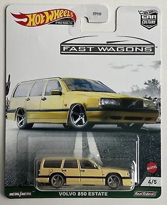 Hot Wheels Premium Car Culture Fast Wagons Volvo 850 Estate • $8.88