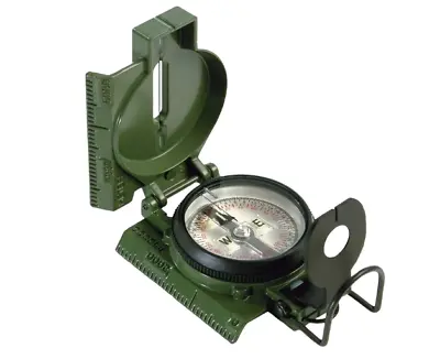 New Cammenga US Military Compass Model 3h Tritium Lensatic With Pouch Case • $34.95