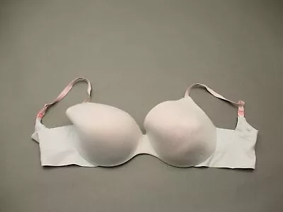 38DD Victorias Secret Womens Pink Underwire Lined Perfect Coverage Bra 4B • $10