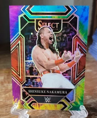 2022 WWE Select Shinsuke Nakamura Tie Dye Mezzanine 16/25 • $3.25