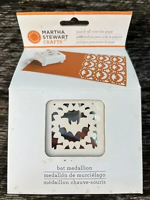 New Martha Stewart Bat Medallion Punch All Over Page Halloween NIP 42-91029 • $59.95