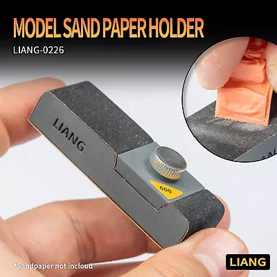 LIANG-0226 Model Sand Paper Holder Glue-free Sanding Board Repair Accessories • $8.99