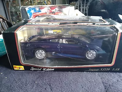 Jaguar XJ220 1:18 Special Edition Blue • £35