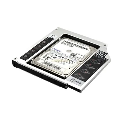 2nd Hard Drive HDD HD SSD Caddy For IBM Thinkpad T400、T500、T410、T410s、T410i • £6.99