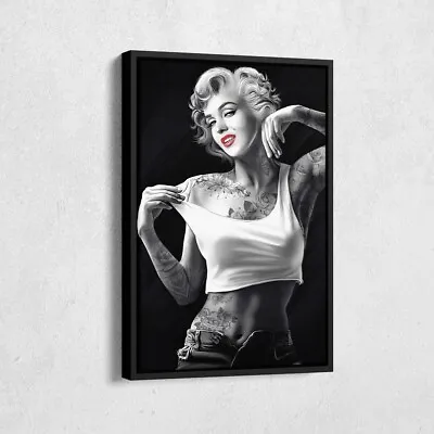 Marilyn Monroe Tattoo Art Poster - No Frame • $18.99