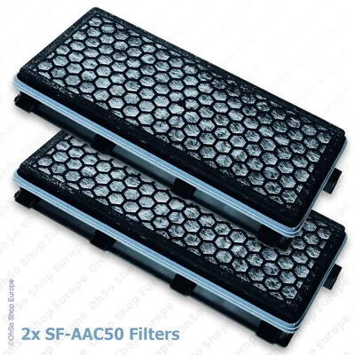 2x Vacuum Cleaner Filter Active Air Clean Miele SF-AAC50 For Miele S4000-S4999 • £15.49