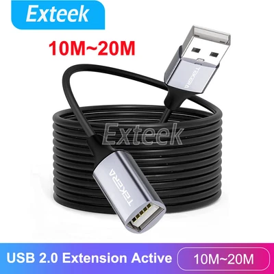 $26.55 • Buy USB 2.0 Extension Cable Active Type A Male To Female Repeater Extender Cord AU
