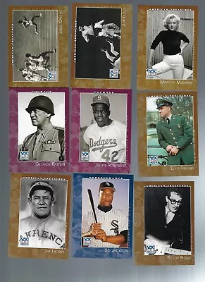 2002 American Pie Baseball Music + Set 1-150 Complete Mt W/ Elvis Joe Louis • $57.11