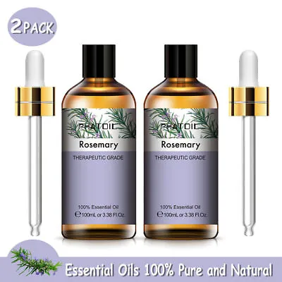 £22.99 • Buy Rosemary Essential Oil(Pure Natural Undiluted) For Hair Care,Diffuser,Massage