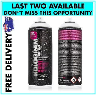 Montana Cans Glitter Effect Hologram Spray Paint 400ml - New • $47.99