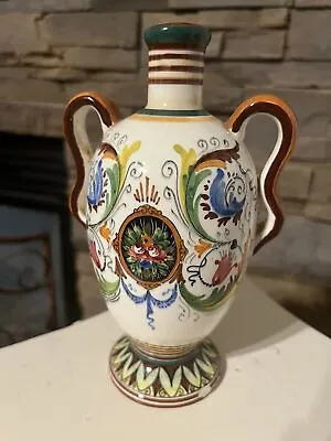 Mid Century Lix Marmaca San Marino Ceramic Apothecary Bottle Italy • $45