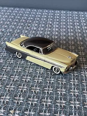 1:43 BUBY COLLECTORS CLASSICS ARGENTINA 1956 DESOTO ADVENTURER Yellow Gray Brown • $35