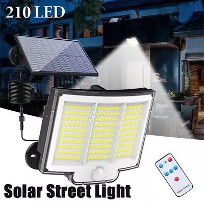 1200000lm LED Solar Street Light Security Motion Sensor Outdoor Wall Flood Lamps • $18.91