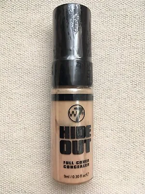 W7 Hide Out Matte Lightweight Full Cover Concealer Light Shade 9ml 0.30 Fl Oz • £8.99