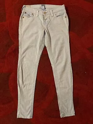 True Religion Cameron Jeans Denim 30 X 31 Pant Women Size 29 (fits Like A 27) • $19.99