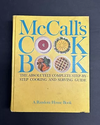 1963 McCall's Cook Book Eighth Printing Yellow Hard Cover Vintage • $16.99