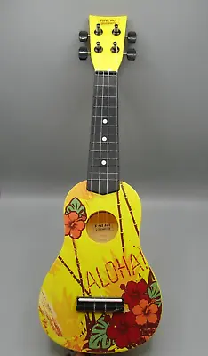 $11.99 • Buy First Act Discovery Child 20  Guitar 4 String W/Hawaii Aloha Design Ages 3+