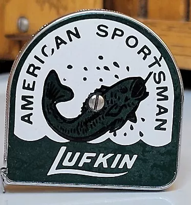 Vintage Collectable Lufkin American Sportsman Fish 6 Foot Measuring Tape • $29.99