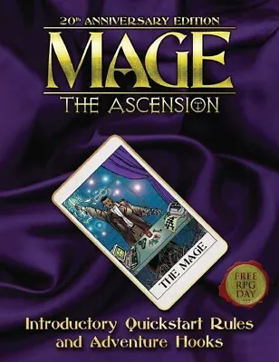 Mage: The Ascension 20th Anniversary Edition Quickstart White Wolf Onyx Path • $32.95