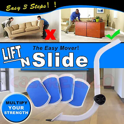 $17.73 • Buy NEW Furniture Lifter Moves With EZ Mover Sliders Kit Home Moving Lifting System