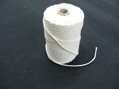 PIPING CORD WHITE  BLEACHED COTTON  WASHABLE UPHOLSTERY  3mm 4 Mm 5 Mm 6 Mm • £25