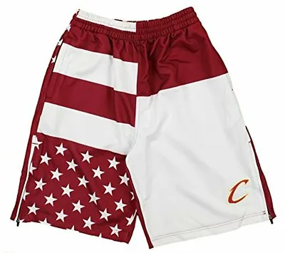 Zipway NBA Men's Cleveland Cavaliers Flag Athletic Shorts • $15.99